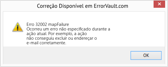 Fix mapFailure (Error Erro 32002)
