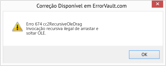 Fix cc2RecursiveOleDrag (Error Erro 674)