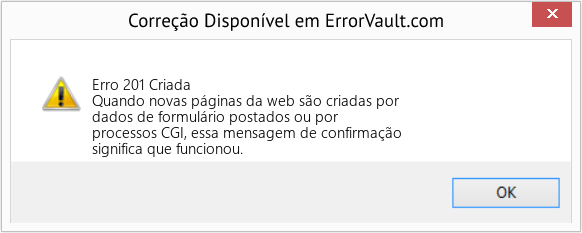 Fix Criada (Error Erro 201)