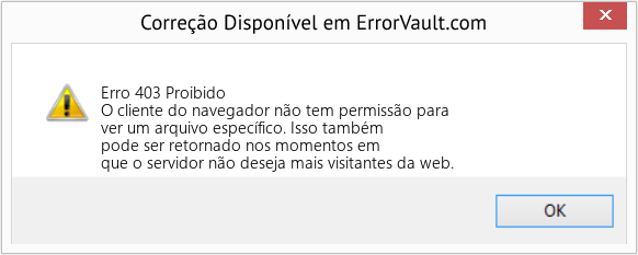 Fix Proibido (Error Erro 403)