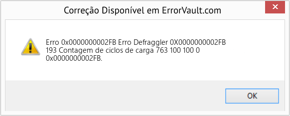 Fix Erro Defraggler 0X0000000002FB (Error Erro 0x0000000002FB)