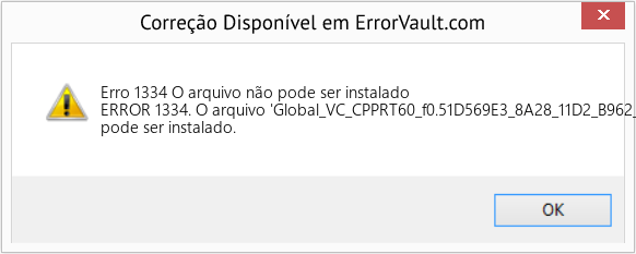 Download Error <?php echo $number; ?> (O arquivo não pode ser instalado) Repair Tool Fix O arquivo não pode ser instalado (Error Erro 1334)