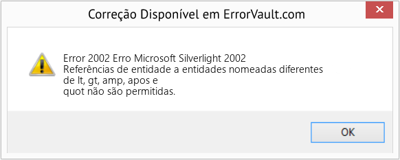 Fix Erro Microsoft Silverlight 2002 (Error Code 2002)