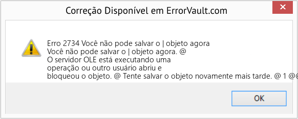 Download Error <?php echo $number; ?> (Você não pode salvar o | objeto agora) Repair Tool Fix Você não pode salvar o | objeto agora (Error Erro 2734)