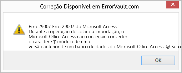 Download Error <?php echo $number; ?> (Erro 29007 do Microsoft Access) Repair Tool Fix Erro 29007 do Microsoft Access (Error Erro 29007)