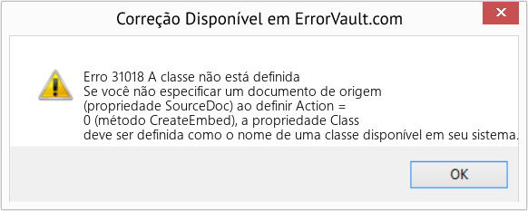Download Error <?php echo $number; ?> (A classe não está definida) Repair Tool Fix A classe não está definida (Error Erro 31018)