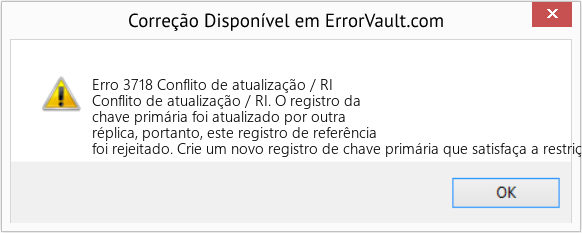 Download Error <?php echo $number; ?> (Conflito de atualização / RI) Repair Tool Fix Conflito de atualização / RI (Error Erro 3718)