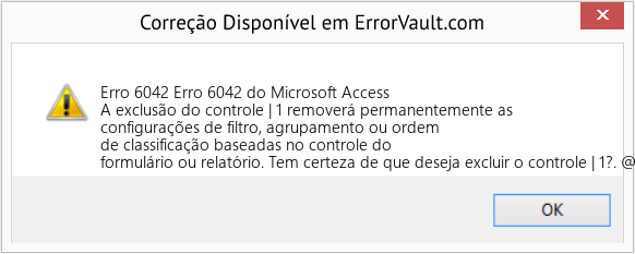 Download Error <?php echo $number; ?> (Erro 6042 do Microsoft Access) Repair Tool Fix Erro 6042 do Microsoft Access (Error Erro 6042)