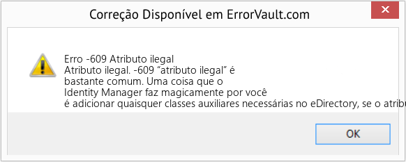 Fix Atributo ilegal (Error Erro -609)
