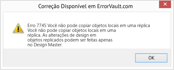 Download Error <?php echo $number; ?> (Você não pode copiar objetos locais em uma réplica) Repair Tool Fix Você não pode copiar objetos locais em uma réplica (Error Erro 7745)