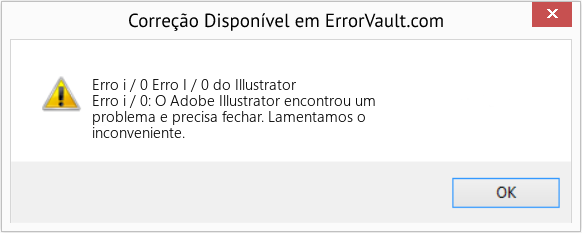 Download Error <?php echo $number; ?> (Erro I / 0 do Illustrator) Repair Tool Fix Erro I / 0 do Illustrator (Error Erro i / 0)
