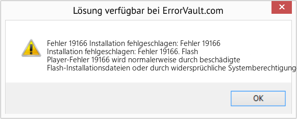 Download Error <?php echo $number; ?> (Installation fehlgeschlagen: Fehler 19166) Repair Tool Fix Installation fehlgeschlagen: Fehler 19166 (Error Fehler 19166)
