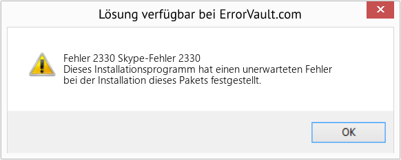 Download Error <?php echo $number; ?> (Skype-Fehler 2330) Repair Tool Fix Skype-Fehler 2330 (Error Fehler 2330)