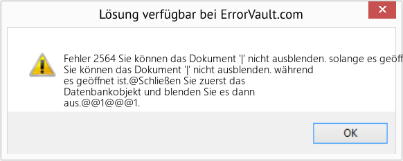 Download Error <?php echo $number; ?> (Sie können das Dokument '|' nicht ausblenden. solange es geöffnet ist) Repair Tool Fix Sie können das Dokument '|' nicht ausblenden. solange es geöffnet ist (Error Fehler 2564)
