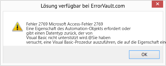 Download Error <?php echo $number; ?> (Microsoft Access-Fehler 2769) Repair Tool Fix Microsoft Access-Fehler 2769 (Error Fehler 2769)