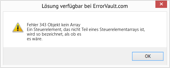 Download Error <?php echo $number; ?> (Objekt kein Array) Repair Tool Fix Objekt kein Array (Error Fehler 343)