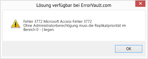 Download Error <?php echo $number; ?> (Microsoft Access-Fehler 3772) Repair Tool Fix Microsoft Access-Fehler 3772 (Error Fehler 3772)
