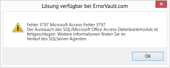 Download Error <?php echo $number; ?> (Microsoft Access-Fehler 3797) Repair Tool Fix Microsoft Access-Fehler 3797 (Error Fehler 3797)