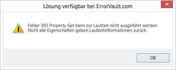 Download Error <?php echo $number; ?> (Property Get kann zur Laufzeit nicht ausgeführt werden) Repair Tool Fix Property Get kann zur Laufzeit nicht ausgeführt werden (Error Fehler 393)