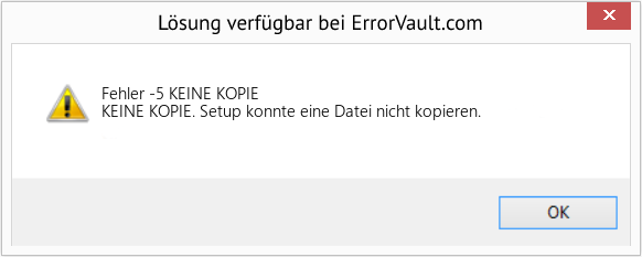 Download Error <?php echo $number; ?> (KEINE KOPIE) Repair Tool Fix KEINE KOPIE (Error Fehler -5)