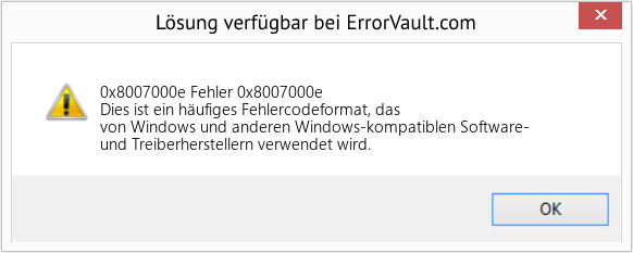 Download Error 0x8007000e (Fehler 0x8007000e) Repair Tool Fix Fehler 0x8007000e (Error 0x8007000e)