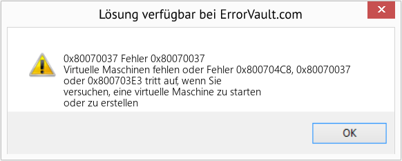 Download Error 0x80070037 (Fehler 0x80070037) Repair Tool Fix Fehler 0x80070037 (Error 0x80070037)