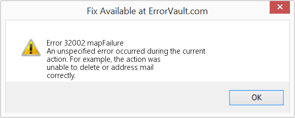 Fix mapFailure (Error Error 32002)