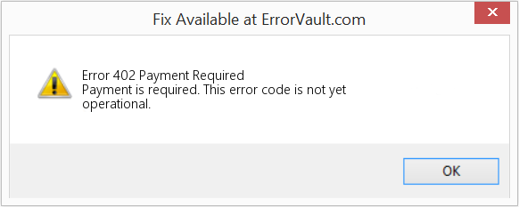 Fix Payment Required (Error Error 402)