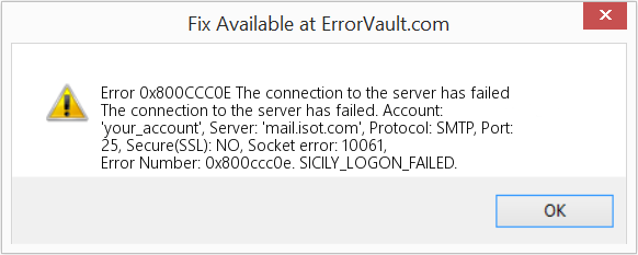 Fix The connection to the server has failed (Error Code 0x800CCC0E)