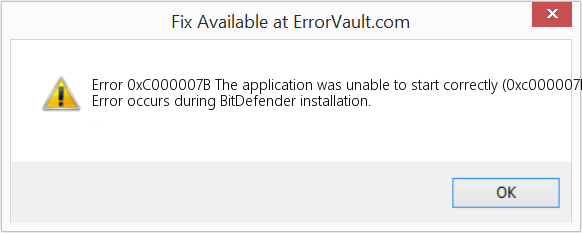 Fix The application was unable to start correctly (0xc000007b). (Error Code 0xC000007B)