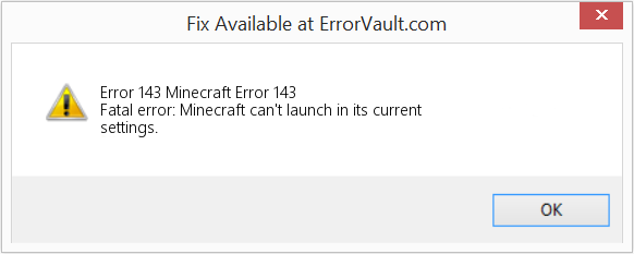 Fix Minecraft Error 143 (Error Code 143)