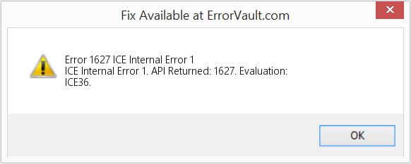 Fix ICE Internal Error 1 (Error Code 1627)