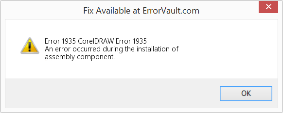 Fix CorelDRAW Error 1935 (Error Code 1935)