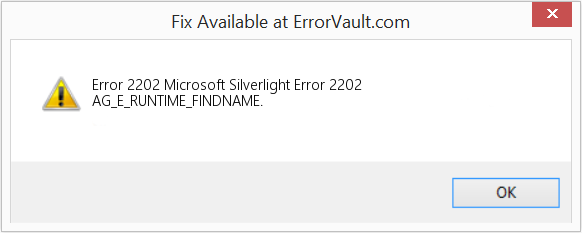Download Error <?php echo $number; ?> (Microsoft Silverlight Error 2202) Repair Tool Fix Microsoft Silverlight Error 2202 (Error Code 2202)