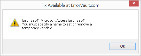 Download Error <?php echo $number; ?> (Microsoft Access Error 32541) Repair Tool Fix Microsoft Access Error 32541 (Error Code 32541)