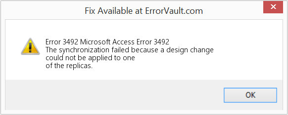 Download Error <?php echo $number; ?> (Microsoft Access Error 3492) Repair Tool Fix Microsoft Access Error 3492 (Error Code 3492)