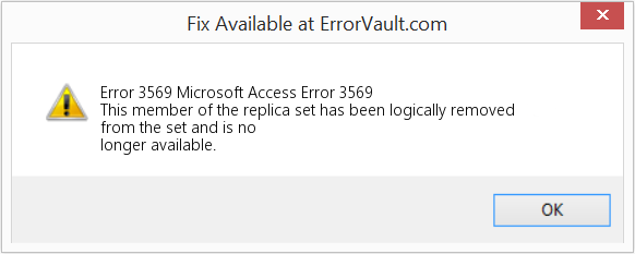 Fix Microsoft Access Error 3569 (Error Code 3569)