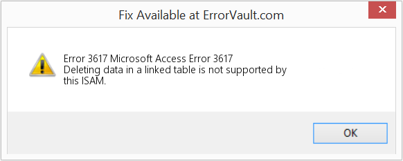 Download Error <?php echo $number; ?> (Microsoft Access Error 3617) Repair Tool Fix Microsoft Access Error 3617 (Error Code 3617)