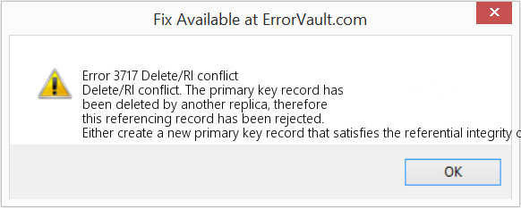 Fix Delete/RI conflict (Error Code 3717)
