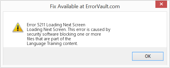 Download Error <?php echo $number; ?> (Loading Next Screen) Repair Tool Fix Loading Next Screen (Error Code 5211)