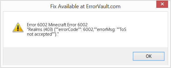 Fix Minecraft Error 6002 (Error Code 6002)