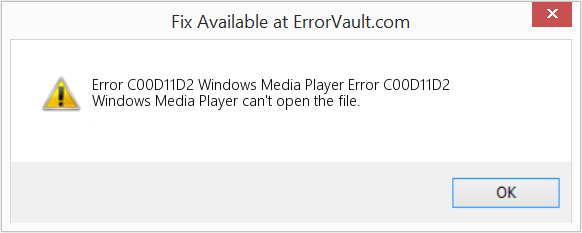 Fix Windows Media Player Error C00D11D2 (Error Code C00D11D2)