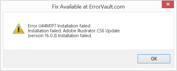 Download Error <?php echo $number; ?> (Installation failed) Repair Tool Fix Installation failed (Error Code U44M1P7)