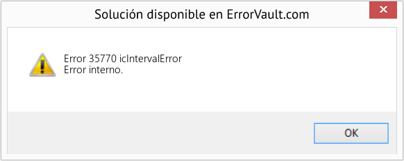 Fix icIntervalError (Error Error 35770)