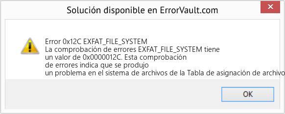 Fix EXFAT_FILE_SYSTEM (Error Error 0x12C)