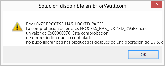 Fix PROCESS_HAS_LOCKED_PAGES (Error Error 0x76)