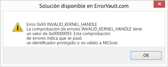 Fix INVALID_KERNEL_HANDLE (Error Error 0x93)