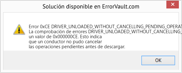 Fix DRIVER_UNLOADED_WITHOUT_CANCELLING_PENDING_OPERATIONS (Error Error 0xCE)
