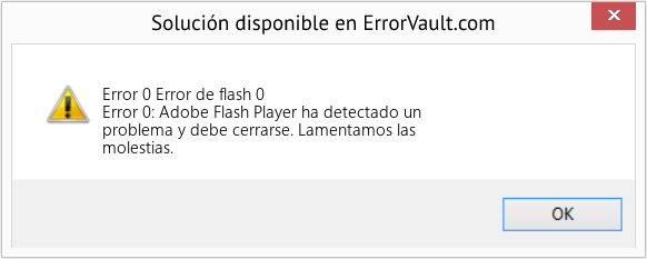 Fix Error de flash 0 (Error Code 0)