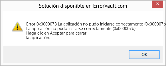 Fix La aplicación no pudo iniciarse correctamente (0x000007b) (Error Code 0x000007B)
